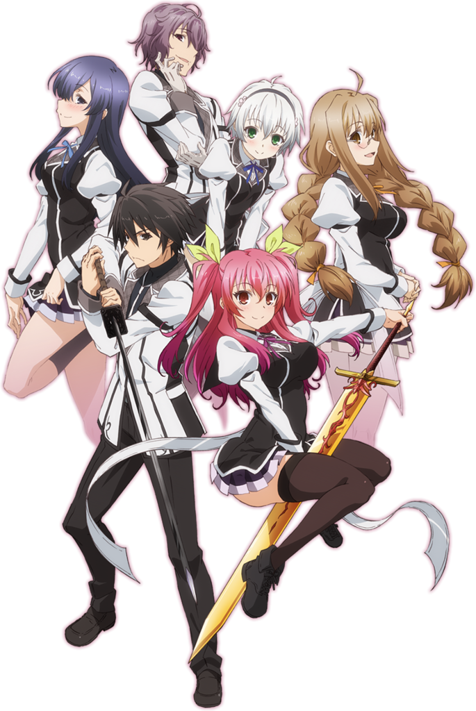 10s, 2boys, 4girls, ahoge, androgynous, arisuin_nagi, ayatsuji_ayase, behind_another