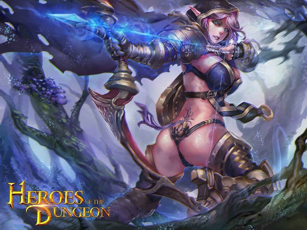 1girl, armor, arrow_(projectile), ass, bikini_armor, black_panties, bow_(weapon), breastplate