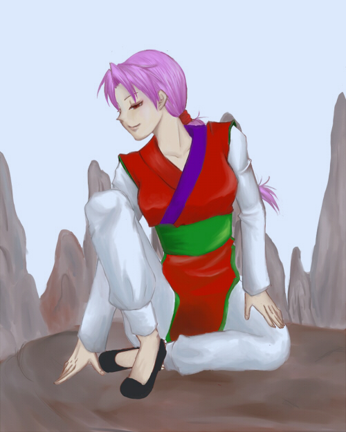 1girl, female_focus, genkai, minamino, solo, tagme, yuu_yuu_hakusho