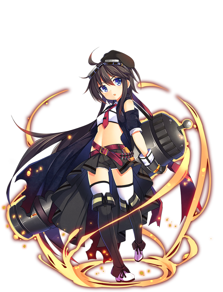 1girl, :o, ahoge, awakening_(sennen_sensou_aigis), belt, black_gloves, blue_eyes, boots