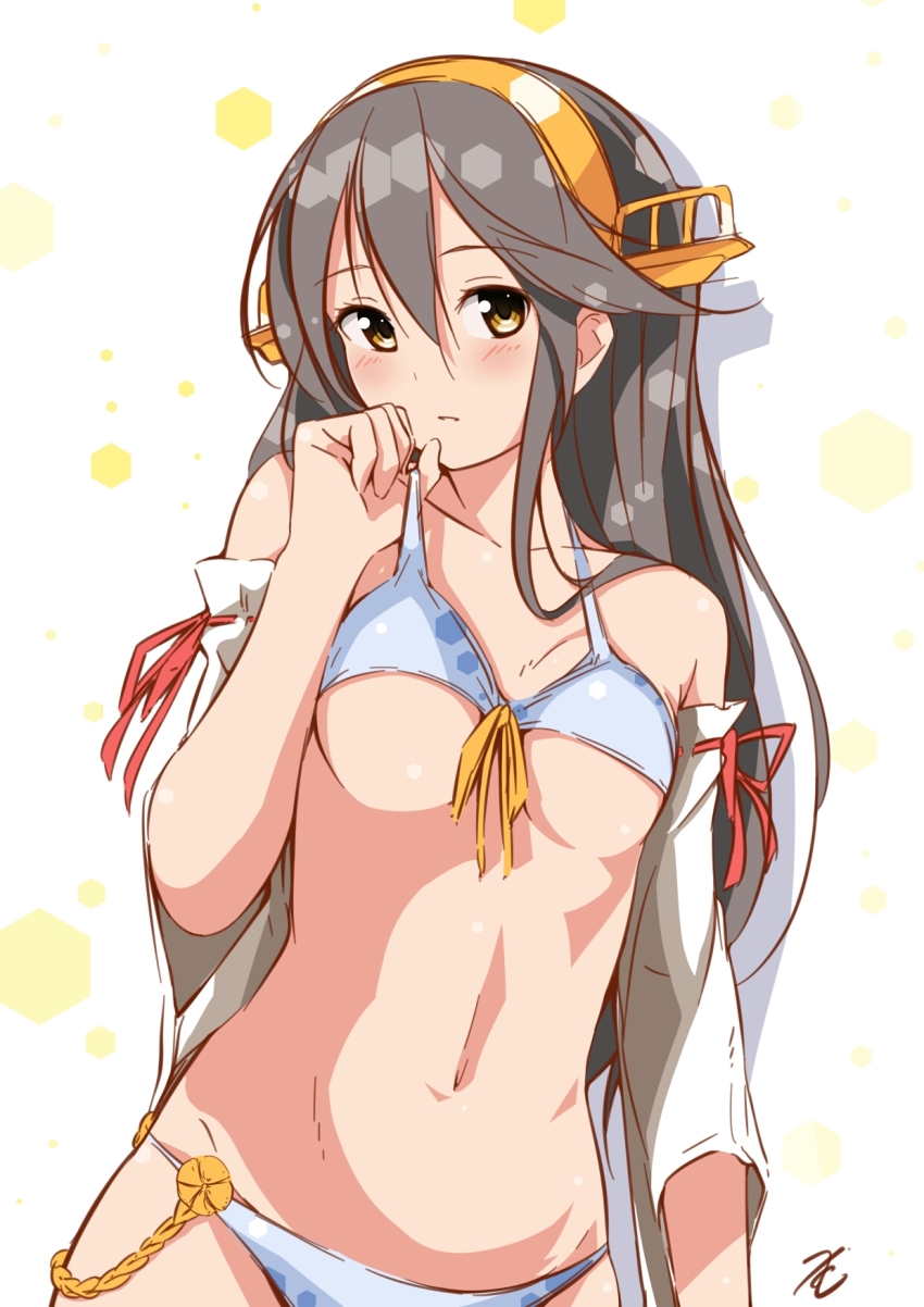 10s, 1girl, arm_at_side, bad_id, bad_pixiv_id, bare_shoulders, blue_bra, blue_panties