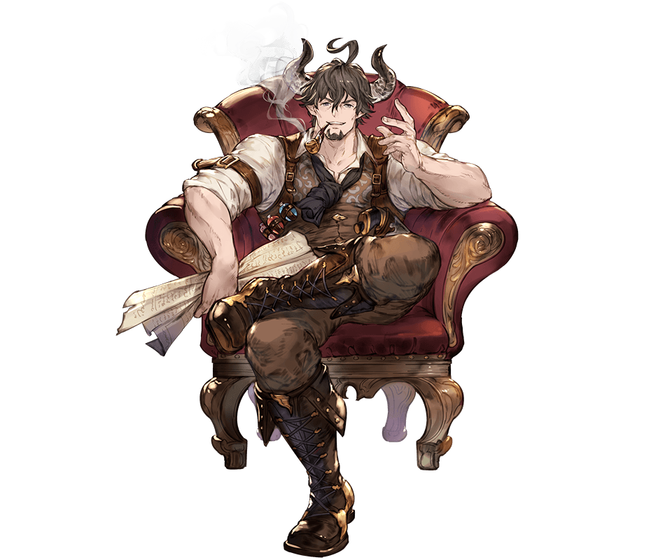 10s, 1boy, ahoge, barawa, beard, boots, brown_eyes, brown_hair