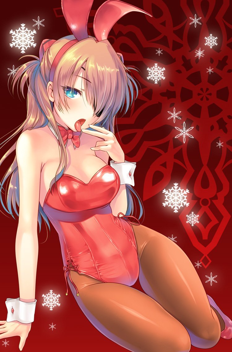 108_gou, 10s, 1girl, adapted_costume, animal_ears, arm_support, bare_arms, bare_shoulders