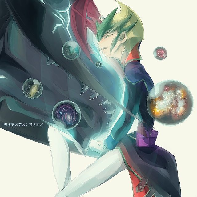 1boy, blue_hair, dragon, galaxy-eyes, male_focus, photon, solo, tenjo_kaito