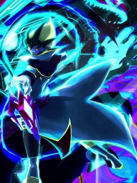1boy, blue_hair, galaxy-eyes, male_focus, solo, tenjo_kaito, yu-gi-oh!, yuu-gi-ou, yuu-gi-ou_zexal