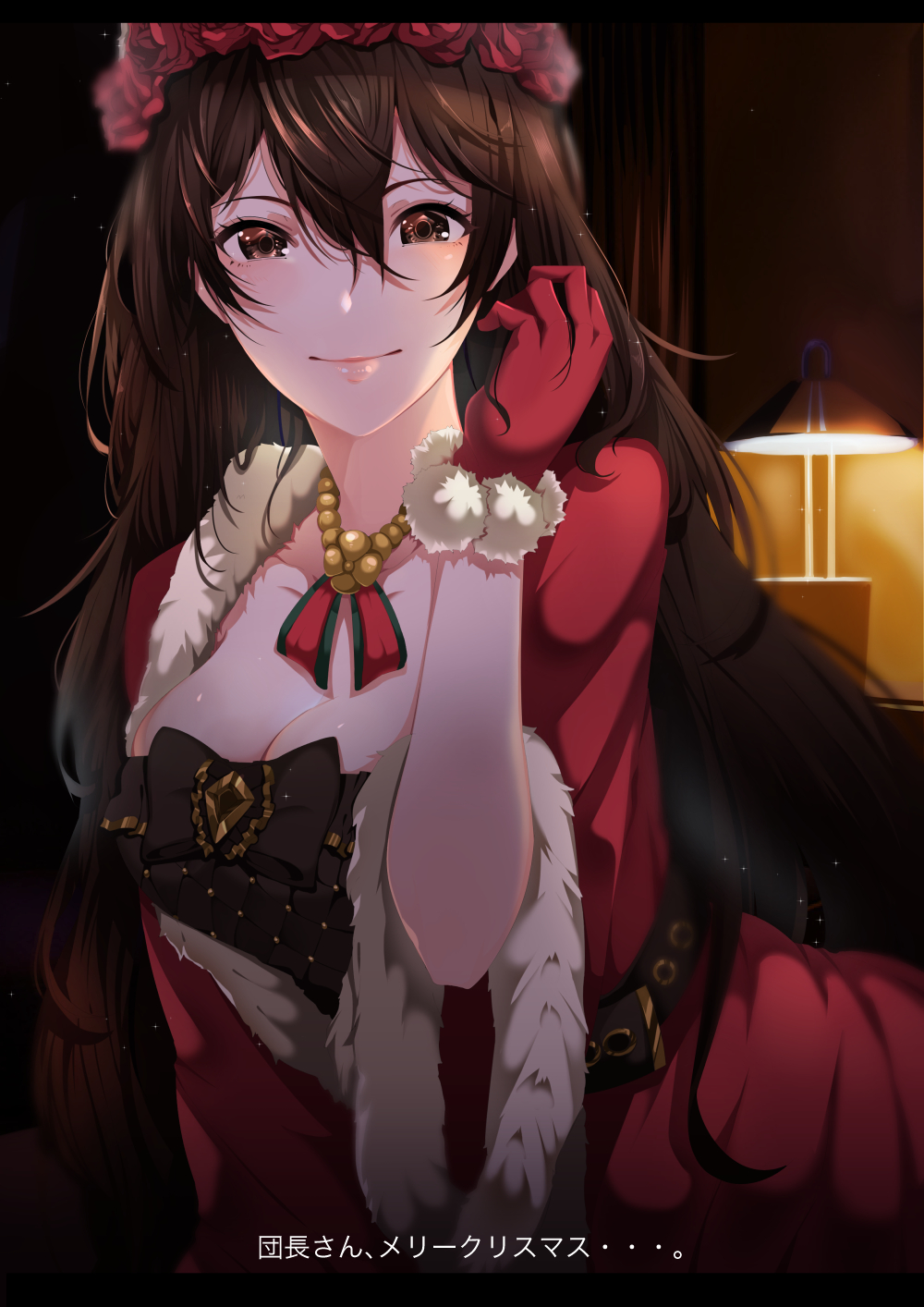 10s, 1girl, akuan_(7jackpot7), bad_id, bad_pixiv_id, breasts, brown_eyes, brown_hair