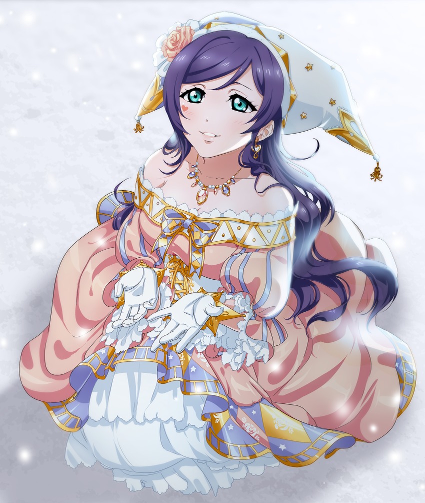 10s, 1girl, artemi, d-artemisatto, dress, earrings, female_focus, gloves