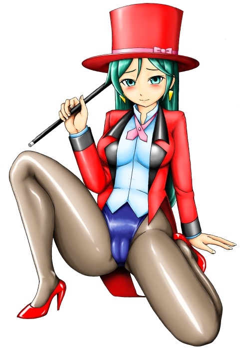 1girl, black_pantyhose, bow, breasts, cameltoe, earrings, female_focus, formal_clothes