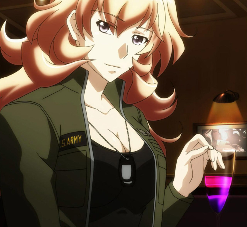 1girl, breasts, cleavage, large_breasts, long_hair, looking_at_viewer, muv-luv, muv-luv_alternative