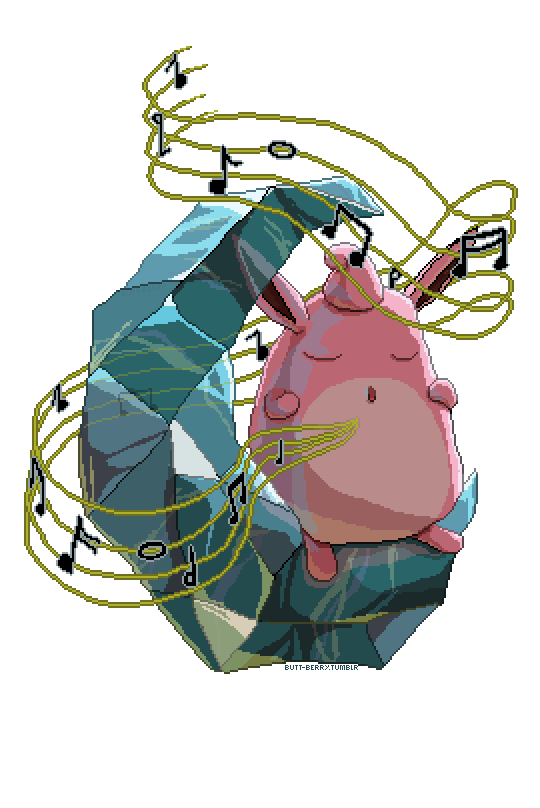 animated, animated_gif, artist_name, beamed_quavers, beamed_semiquavers, closed_eyes, crotchet, evolution_stone