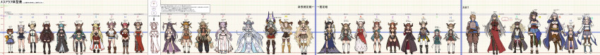 >_<, 10s, 1boy, 6+girls, absurdres, alicia_(granblue_fantasy), aliza_(granblue_fantasy), almeida_(granblue_fantasy)