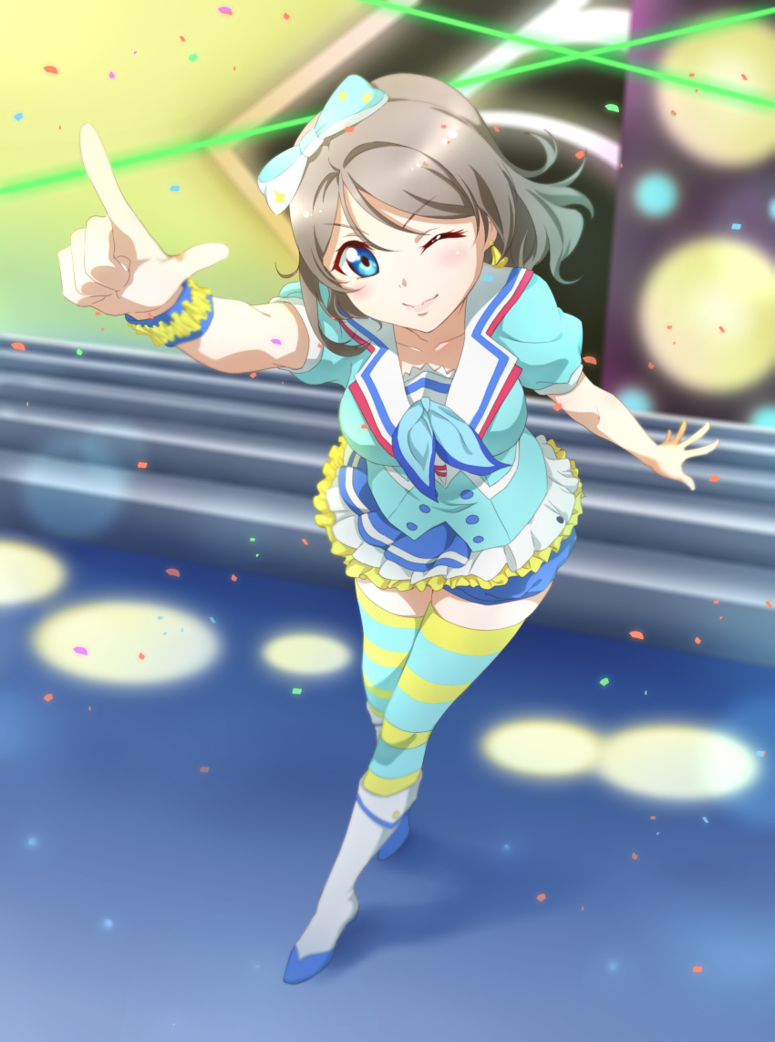 10s, absurdres, aozora_jumping_heart, blue_eyes, breasts, highres, love_live!, love_live!_sunshine!!