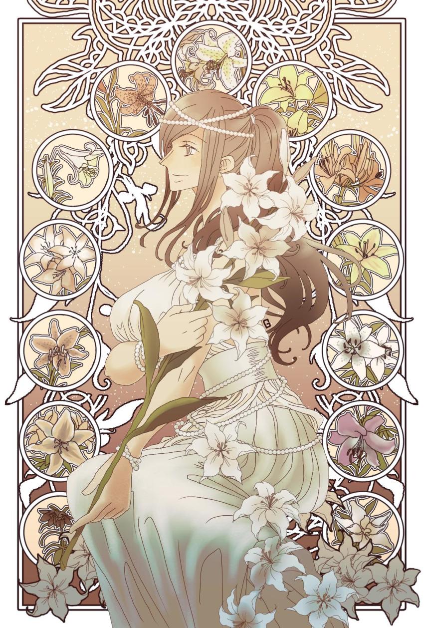 1girl, alternate_costume, artist_name, backless_dress, backless_outfit, bad_id, bad_pixiv_id, bare_arms