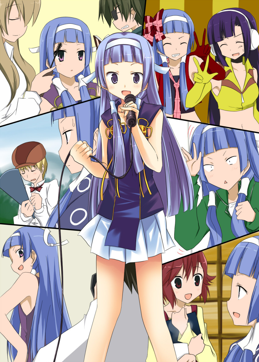 00s, 3boys, 4girls, akane_souichi, akiba_meguru, aoba_tsugumi, bad_id, bad_pixiv_id