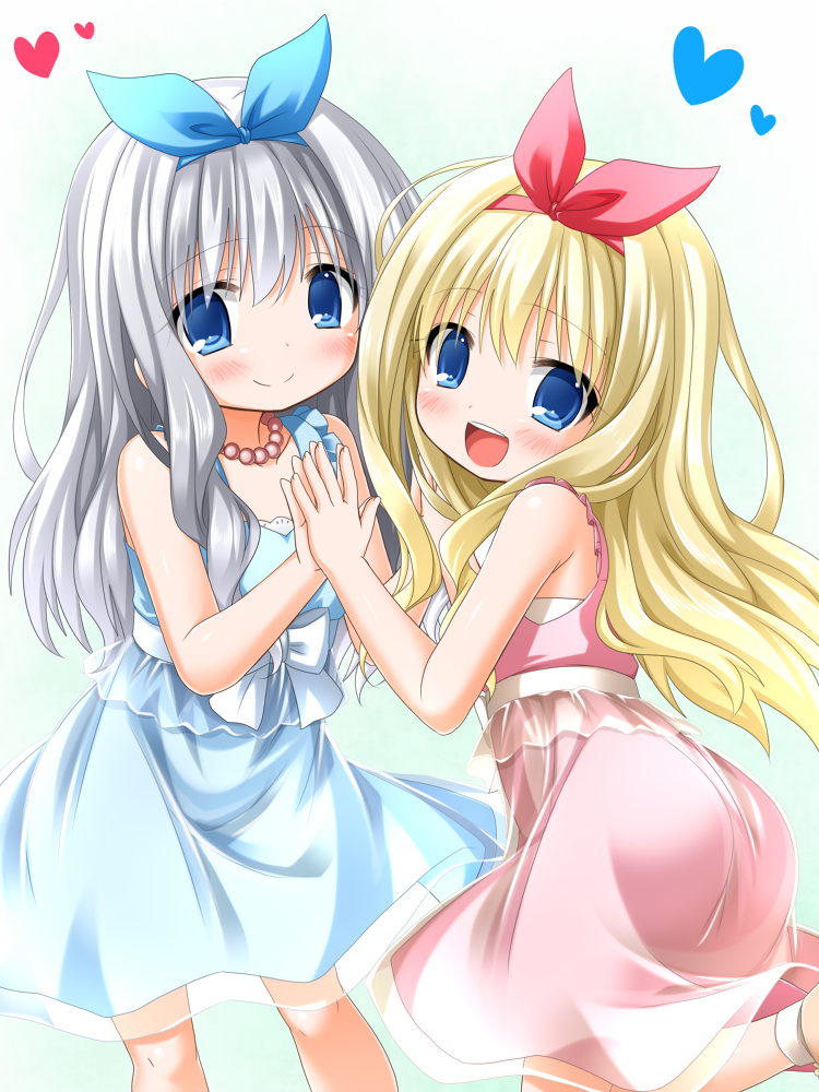 2boys, arisugawa_mimi, arisugawa_rara, blonde_hair, blush, brothers, brown_hair, crossdressing