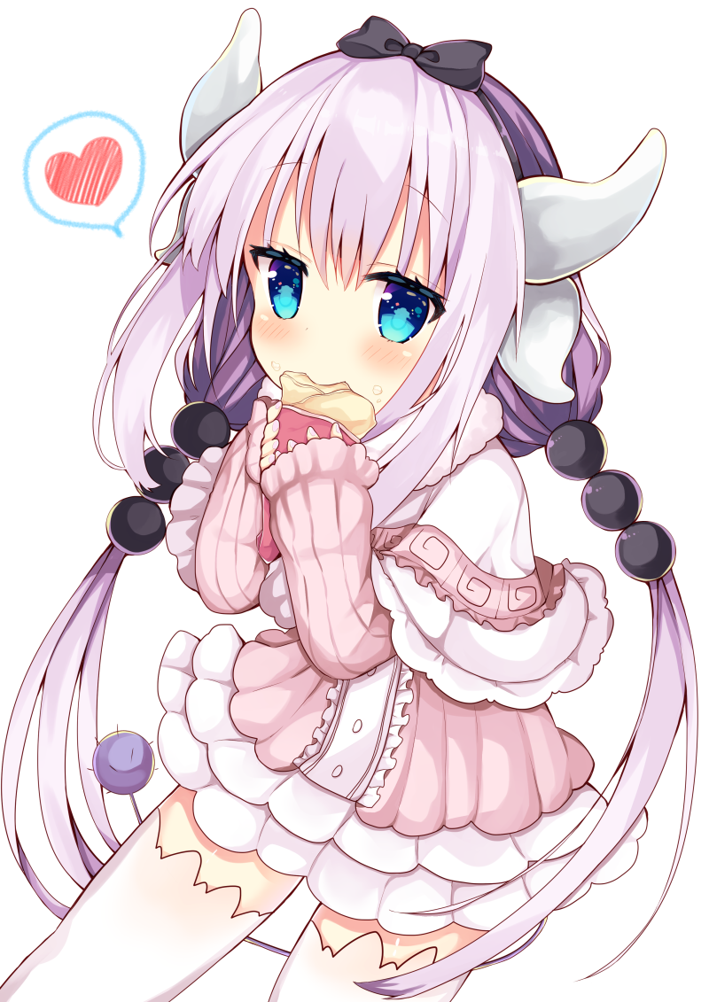 10s, 1girl, black_bow, blue_eyes, blush, bow, dragon_girl, dragon_tail