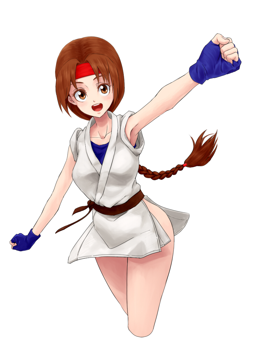 1girl, ass, betuni, blush, bottomless, braid, breasts, brown_eyes