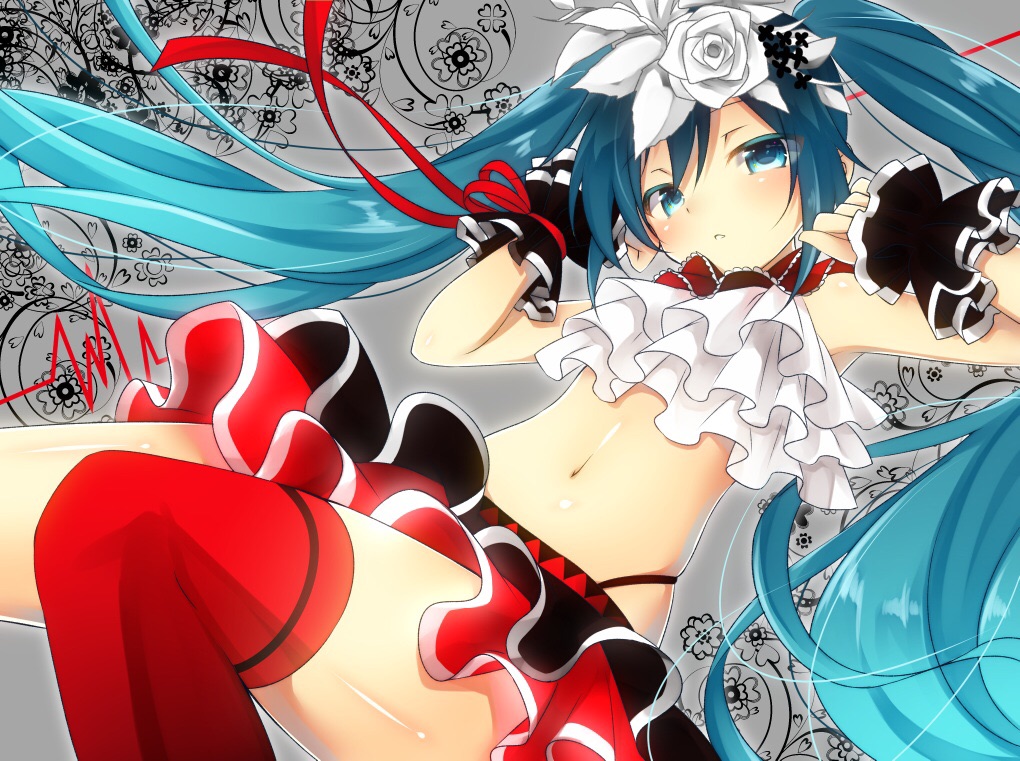 1girl, amane_(amnk1213), aqua_eyes, aqua_hair, bare_shoulders, belt, bless_you_(module), female_focus