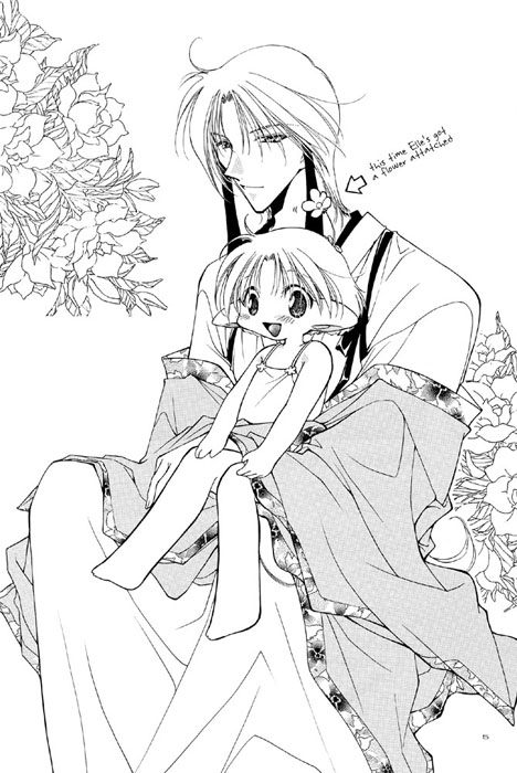 2boys, arrow_(symbol), rabbit, child, elle_to_takara, ellemin, english_text, flower