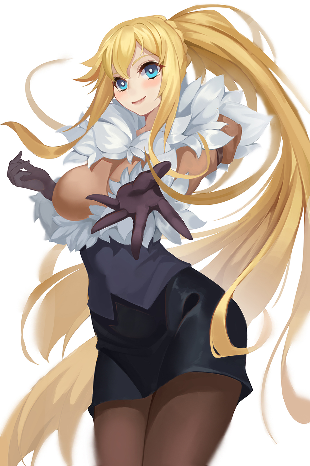 10s, 1girl, blonde_hair, blue_eyes, darkness_(konosuba), female_focus, gaoyang_ou_nisang, gloves