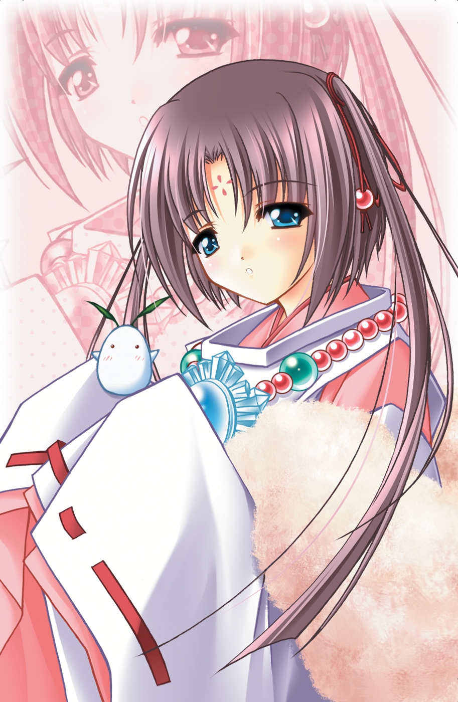 1girl, blush, caren_mayfield, female_focus, highres, moldavite, solo, yuki_usagi