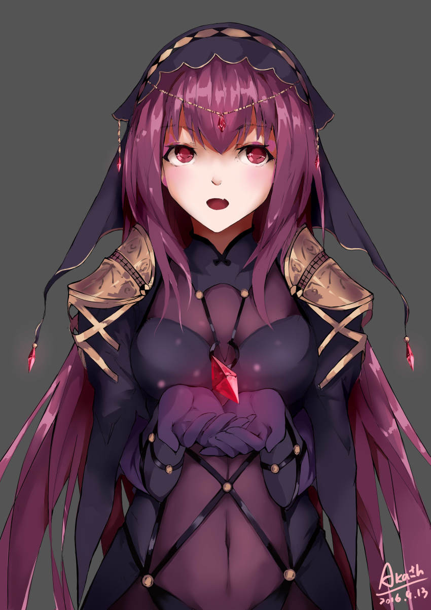 1girl, absurdres, aka_(hwdllht), armor, blush, bodysuit, breasts, fate/grand_order