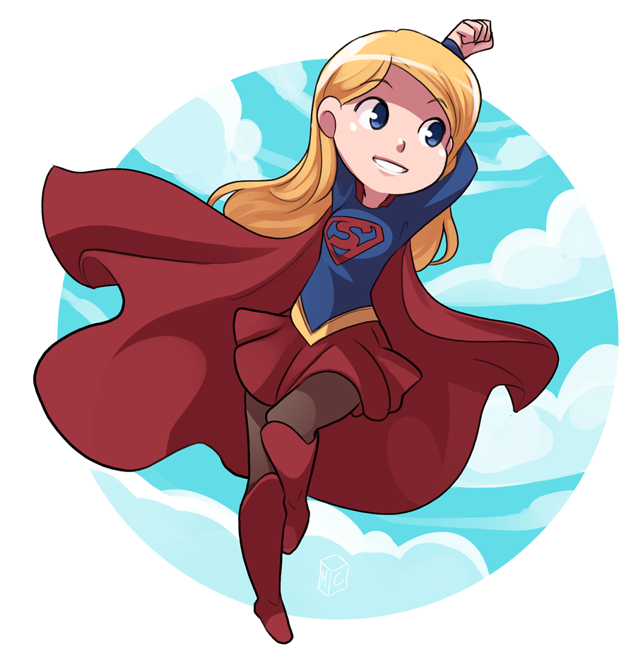 1girl, arms_up, bad_id, bad_tumblr_id, blonde_hair, blue_eyes, boots, cape