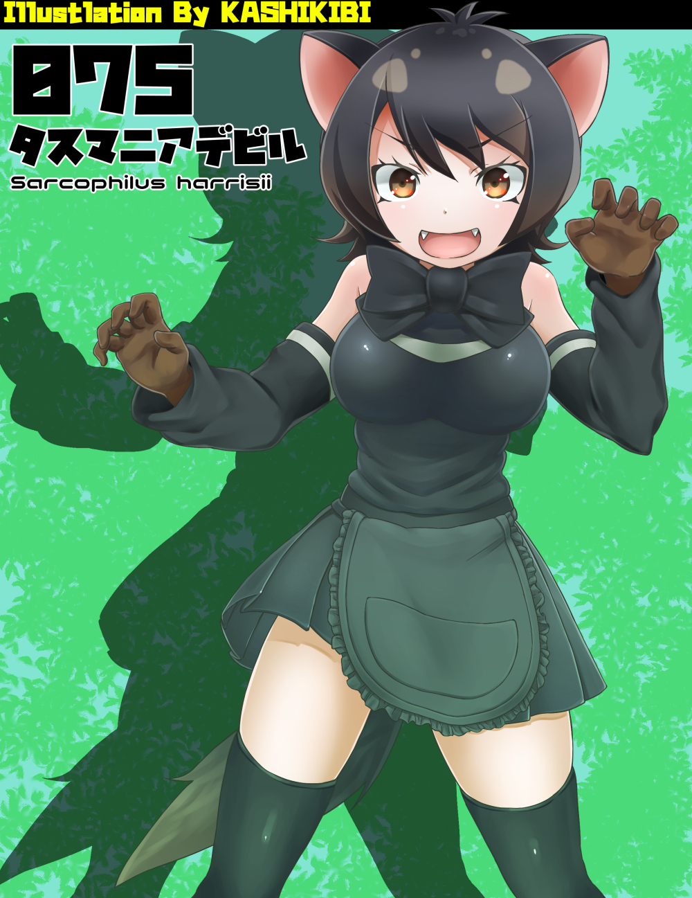 >:d, 10s, 1girl, :d, apron, bad_id, bad_pixiv_id, bow