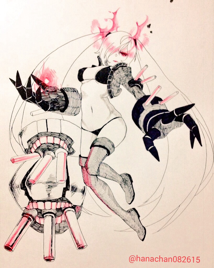 10s, 1girl, absurdly_long_hair, bikini, black_bikini, black_jacket, boots, burning_hair_ties