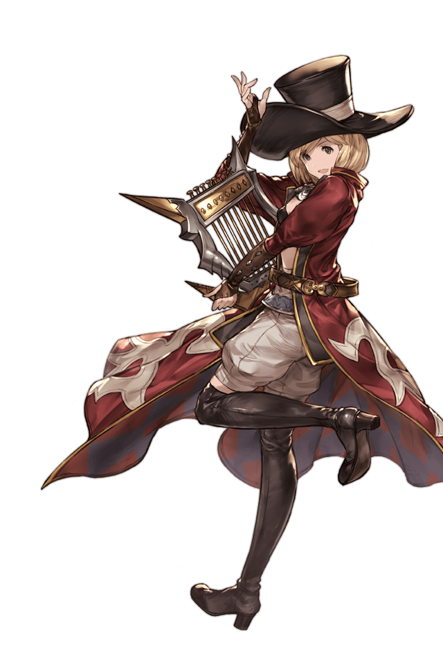 10s, 1girl, bad_id, bad_link, bad_twitter_id, bad_twitter_link, bard_(granblue_fantasy), belt