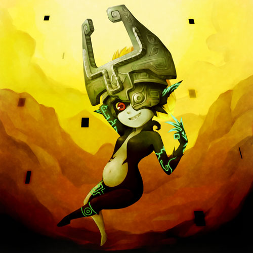 fang, lowres, ma_na_roo, mask, midna, nintendo, pointy_ears, red_eyes