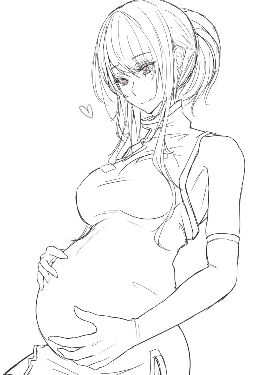 1girl, adapted_costume, akiyama_cz4a, alternate_hair_length, alternate_hairstyle, breasts, earrings, elbow_gloves