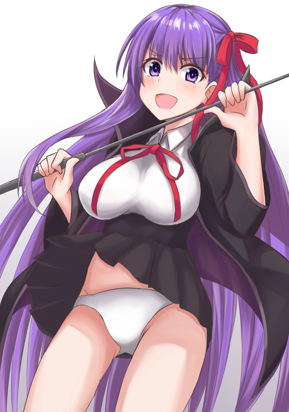 10s, 1girl, bb_(fate), bb_(fate/extra), blush, breasts, fate/extra, fate/extra_ccc