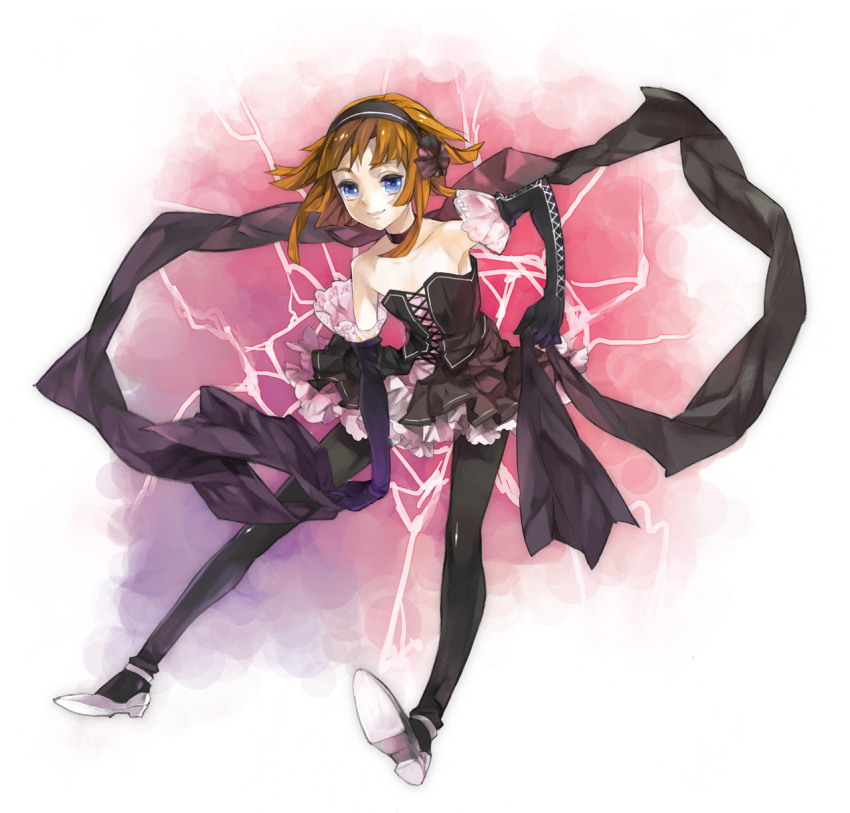 detached_sleeves, elbow_gloves, elm_l_renegade, embalming_(the_another_tale_of_frankenstein), gloves, highres, k_ototo, pantyhose