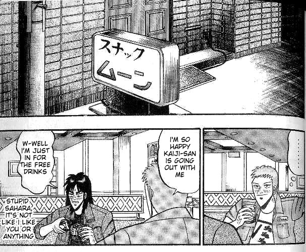 2boys, greyscale, itou_kaiji, tobaku_mokushiroku_kaiji, monochrome, multiple_boys, sahara, sahara_makoto