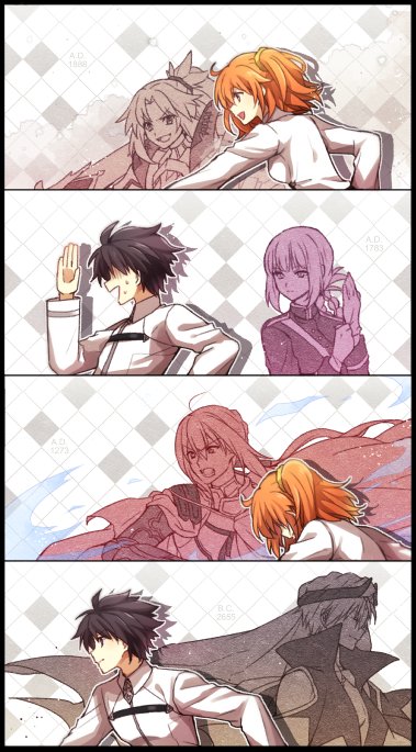adjusting_clothes, adjusting_gloves, bad_id, bad_twitter_id, bedivere_(fate), bedivere_(third_ascension)_(fate), blue_fire, checkered_background