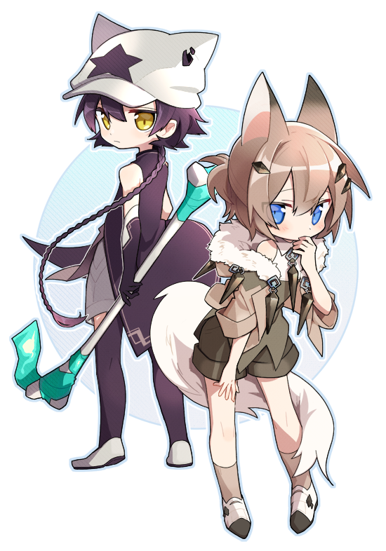 alolan_form, alolan_marowak, ameko-107, androgynous, animal_ears, animal_hat, blue_eyes, bone