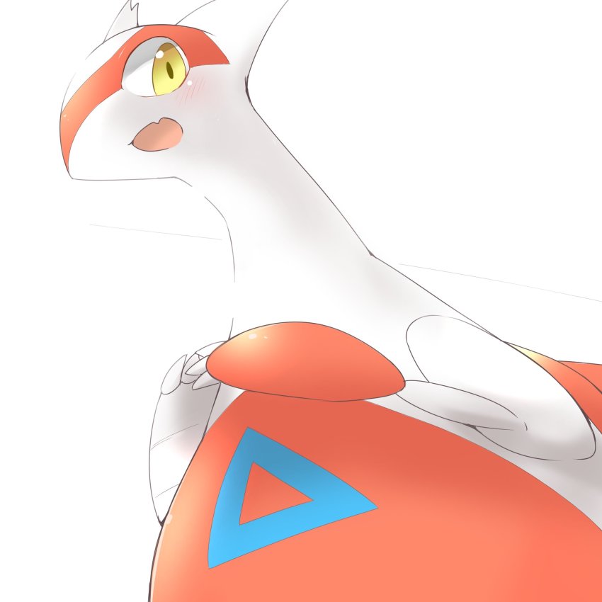 furry, gen_3_pokemon, highres, latias, legendary_pokemon, nintendo, open_mouth, pokemon