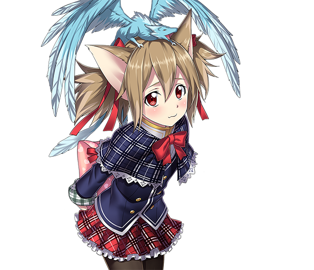 1girl, animal_ears, arms_behind_back, black_pantyhose, blush, bow, bowtie, brown_hair