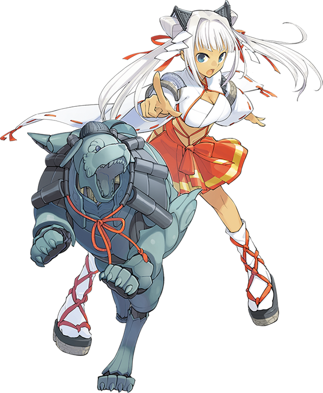 blue_eyes, breasts, full_body, long_hair, looking_at_viewer, midriff, nakatani, navel