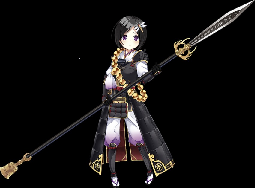 1girl, armor, beads, black_hair, bug, dragonfly, female_focus, full_body