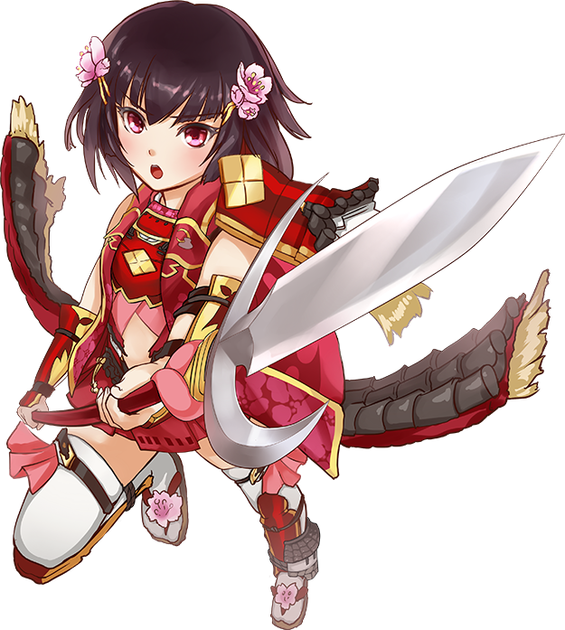 1girl, boots, brown_hair, female_focus, flower, full_body, hair_flower, hair_ornament