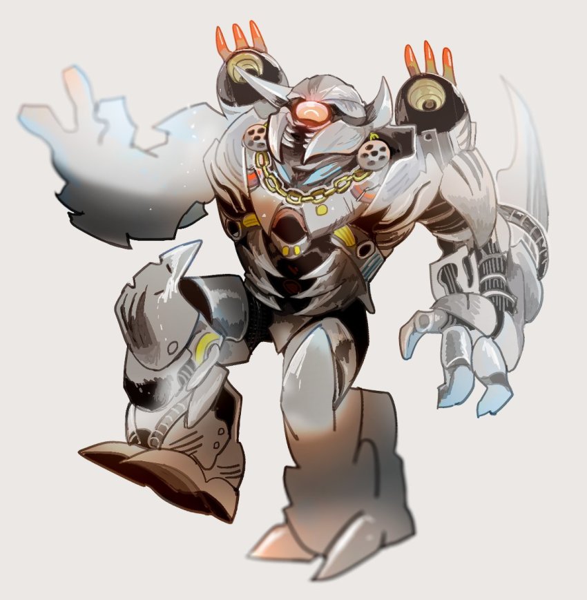 bad_id, bad_twitter_id, chain, chain_necklace, claws, commentary, cyclops, dancing