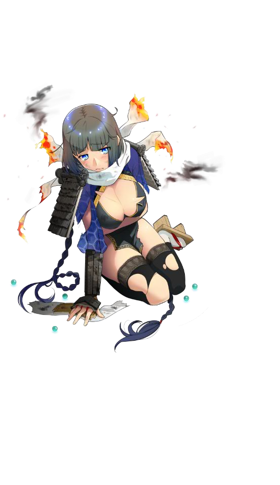 1girl, blue_eyes, blue_hair, braid, breasts, female_focus, full_body, large_breasts