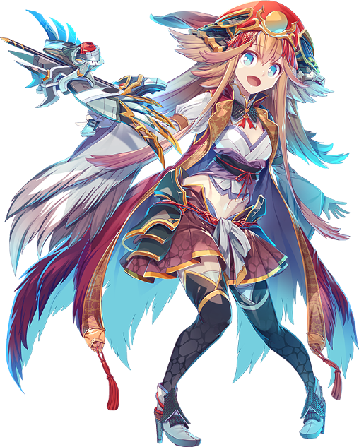 1girl, :d, blue_eyes, female_focus, flipped_hair, fukuoka_(oshiro_project), full_body, hat