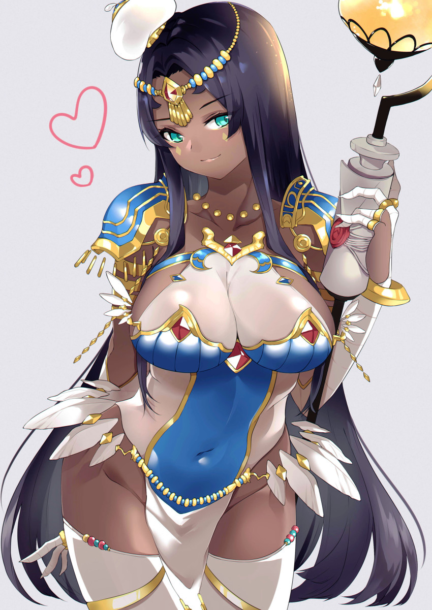 1girl, absurdres, arabian_clothes, arm_at_side, arm_behind_back, armlet, armor, black_hair