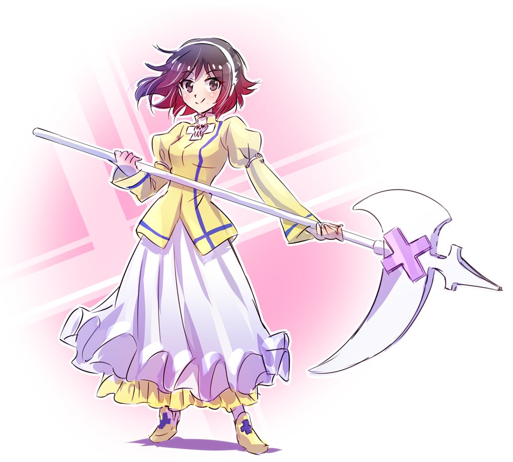 1girl, anya_hepburn, blouse, commentary_request, female_focus, hayami_saori, iesupa, red_hair