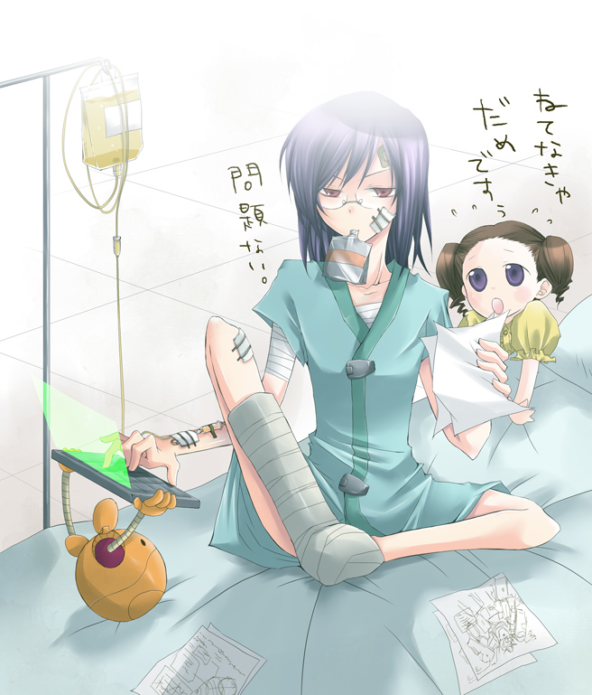 00s, bad_id, bad_pixiv_id, bandages, gundam, gundam_00, haro, mileina_vashti