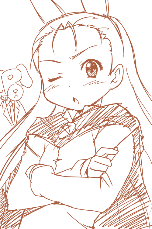 1girl, bad_id, bad_pixiv_id, brown_theme, cosplay, forehead, idolmaster, idolmaster_(classic)