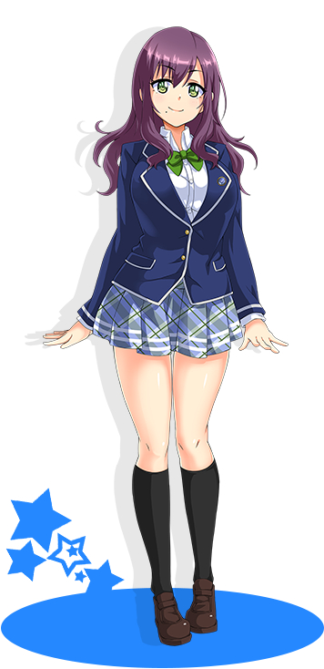 1girl, aozora_under_girls!, blush, closed_mouth, female_focus, green_eyes, kazahaya_kyouka, long_hair